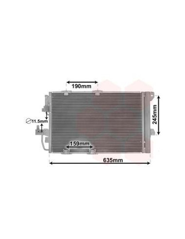 COMPATIBLE CON CONDENSADOR OPEL ASTRA G ZAFIRA...