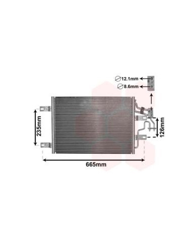 COMPATIBLE CON CONDENSADOR OPEL MERIVA 03