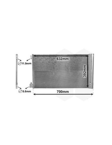 COMPATIBLE CON CONDENSADOR OPEL INSIGNIA