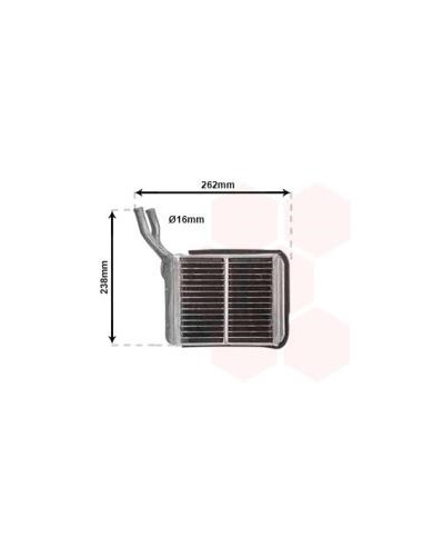 COMPATIBLE CON RADIADOR CALEFACCION OPEL...