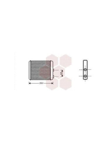 COMPATIBLE CON RADIADOR CALEFACCION OPEL ASTRA...