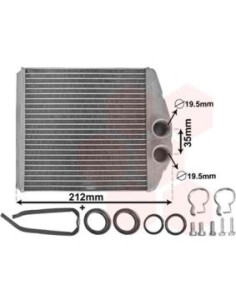 COMPATIBLE CON RADIADOR CALEFACCION OPEL CORSA C 00