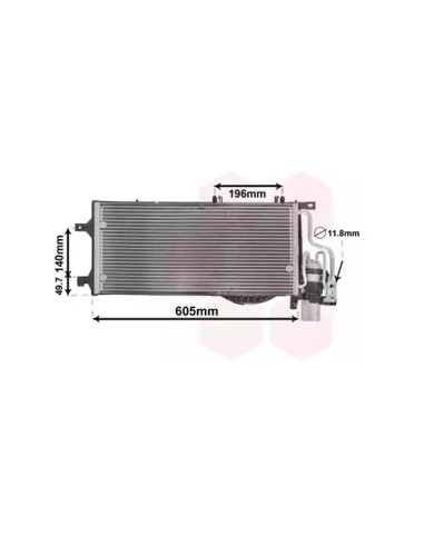 COMPATIBLE CON CONDENSADOR OPEL CORSA C 08 2003...