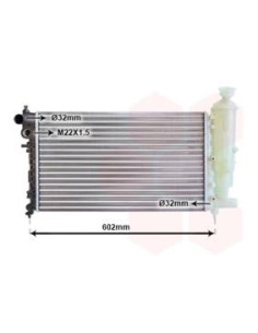 COMPATIBLE CON RADIADOR PSA 106 I 1.3 1.4,Xsi