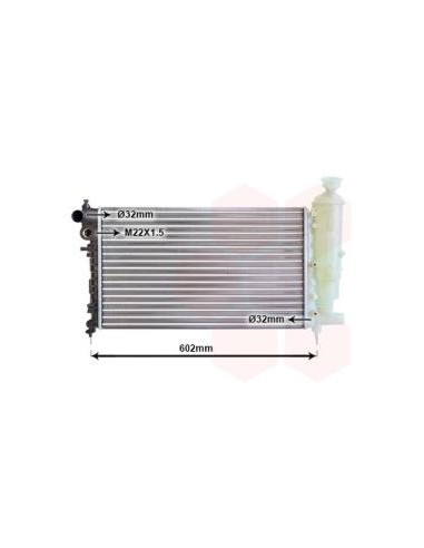 COMPATIBLE CON RADIADOR PSA 106 I 1.3 1.4,Xsi