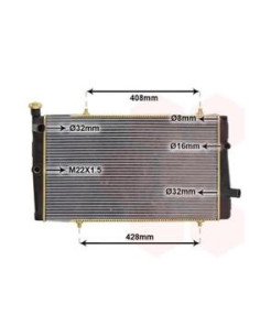 COMPATIBLE CON RADIADOR PSA 309 I,II 1.1 1.4 1.6 1.8 D