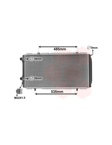 COMPATIBLE CON RADIADOR PSA FIAT TOYOTA