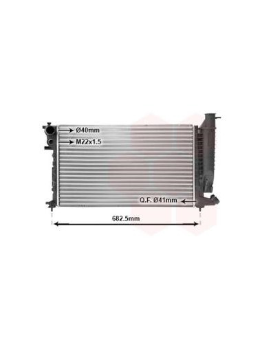 COMPATIBLE CON RADIADOR PSA ZX 306