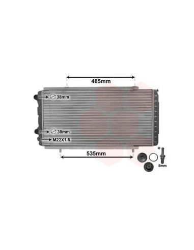 COMPATIBLE CON RADIADOR PSA FIAT PEUGEOT