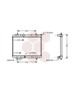 COMPATIBLE CON RADIADOR PSA 307 XSARA 1.6