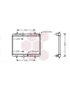COMPATIBLE CON RADIADOR PEUGEOT 307 2.0HDI 01