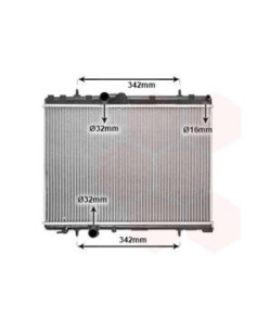 COMPATIBLE CON RADIADOR CITROEN C5 2004