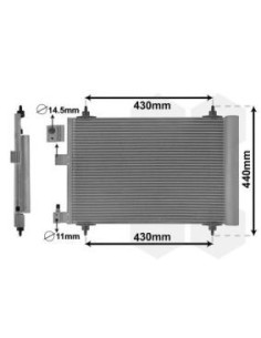 COMPATIBLE CON CONDENSADOR PSA 406 607 XSARA