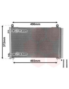 COMPATIBLE CON CONDENSADOR PEUGEOT 206 2A C
