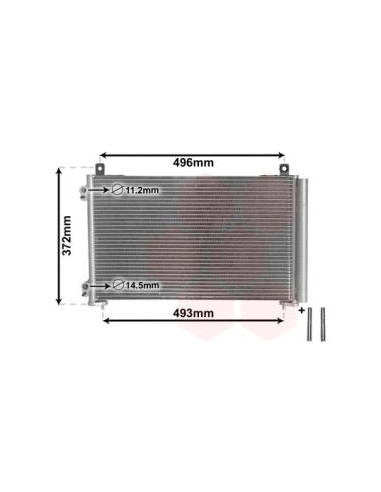 COMPATIBLE CON CONDENSADOR PEUGEOT 206 2A C