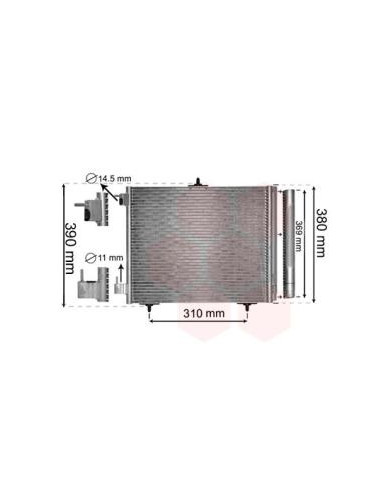 COMPATIBLE CON CONDENSADOR PEUGEOT 207