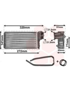 COMPATIBLE CON RADIADOR CALEFACCION PSA 206