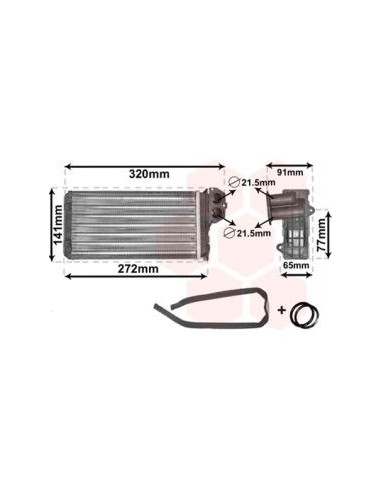 COMPATIBLE CON RADIADOR CALEFACCION PSA 206