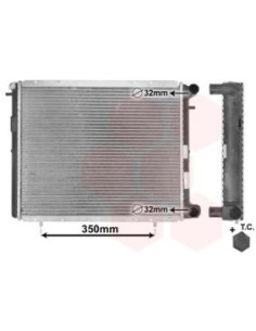 COMPATIBLE CON RADIADOR RENAULT 19 I,II TRAFIC II 1.7 1.