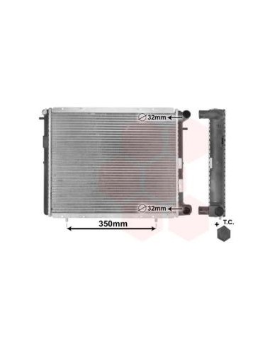 COMPATIBLE CON RADIADOR RENAULT 19 I,II TRAFIC...