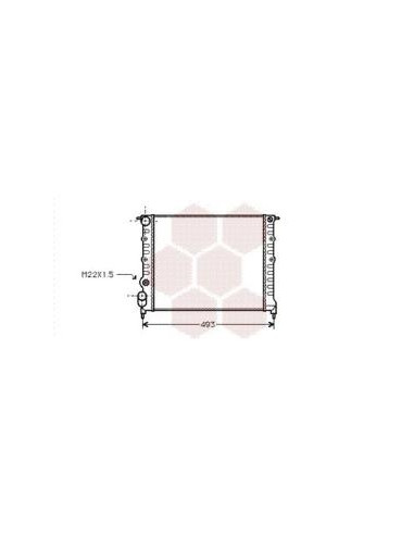 COMPATIBLE CON RADIADOR RENAULT 19 I,II CLIO I...