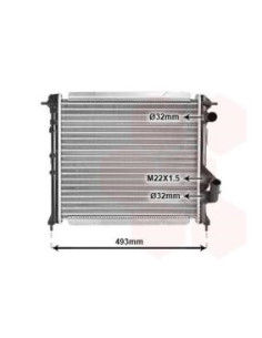 COMPATIBLE CON RADIADOR RENAULT EXPRESS 1.6 DIESEL M