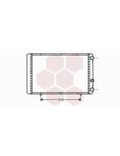 COMPATIBLE CON RADIADOR RENAULT TRAFIC II 2.5 D