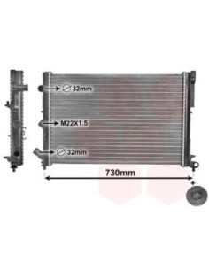 COMPATIBLE CON RADIADOR RENAULT LAGUNA I 1.8 2.0 2.2 D