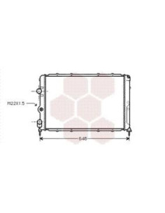 COMPATIBLE CON RADIADOR RENAULT MEGANE SCåÄNICON 1.4 Eco,i,E