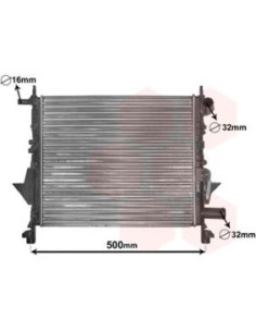 COMPATIBLE CON RADIADOR RENAULT CLIO 1.1I 8V RN RT 97 !
