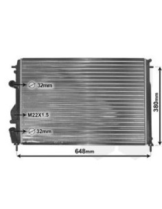 COMPATIBLE CON RADIADOR RENAULT MEGANE SCåÄNICON 1.4 1.6 e,