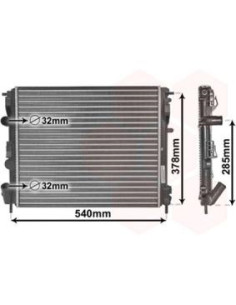 COMPATIBLE CON RADIADOR RENAULT KANGOO 1.9 DTI 00 SEM...