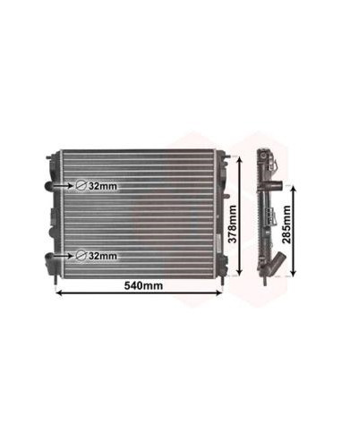 COMPATIBLE CON RADIADOR RENAULT KANGOO 1.9 DTI...