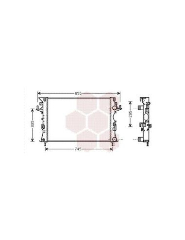 COMPATIBLE CON RADIADOR RENAULT ESPEJOACE III...