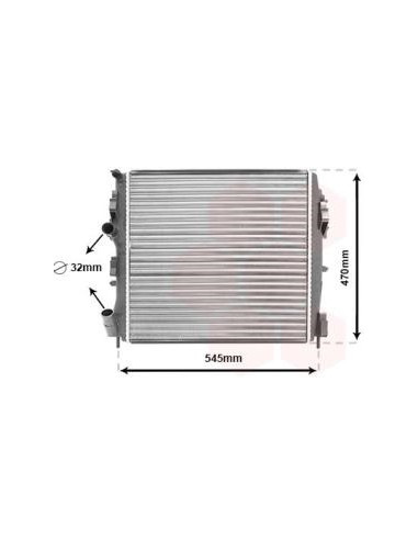 COMPATIBLE CON RADIADOR RENALT KANGOO 1.5DCI 02