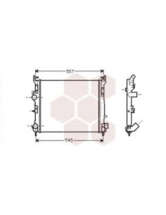 COMPATIBLE CON RADIADOR RENAULT CLIO 1.5DCI 05