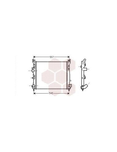COMPATIBLE CON RADIADOR RENAULT CLIO 1.5DCI 05