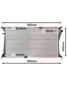 COMPATIBLE CON RADIADOR RENAULT TRAFIC VIVARO PRIMASTAR...