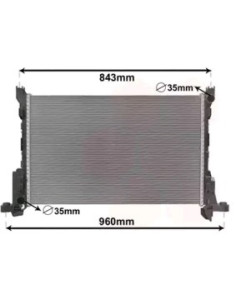 COMPATIBLE CON RADIADOR RENAULT TRAFIC VIVARO PRIMASTAR...