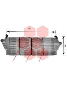 COMPATIBLE CON INTERCOOLER RENAULT ESPEJOACE III LAGUNA...
