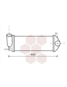 COMPATIBLE CON INTERCOOLER RENAULT KANGOO 2008