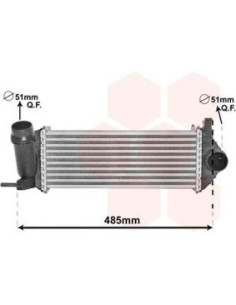 COMPATIBLE CON INTERCOOLER RENAULT KANGOO II 1.5DCI