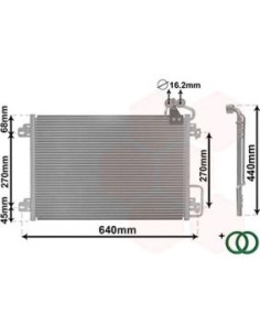 COMPATIBLE CON CONDENSADOR RENAULT SCENIC II All