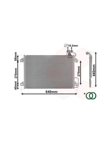 COMPATIBLE CON CONDENSADOR RENAULT SCENIC II All
