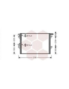 COMPATIBLE CON CONDENSADOR RENAULT ESPEJOACE IV All