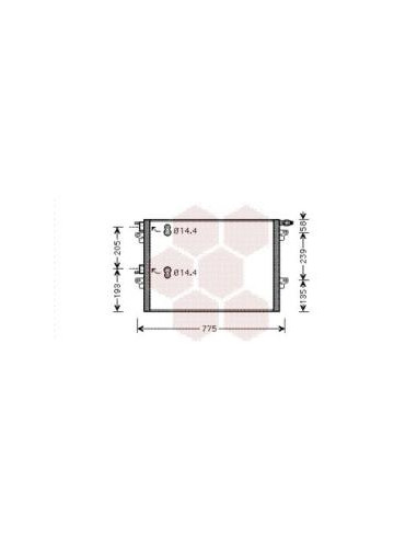 COMPATIBLE CON CONDENSADOR RENAULT ESPEJOACE IV...