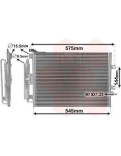 COMPATIBLE CON CONDENSADOR RENAULT CLIO MODUS 1.5DCI 05