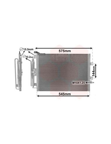 COMPATIBLE CON CONDENSADOR RENAULT CLIO 1.2 1.4...