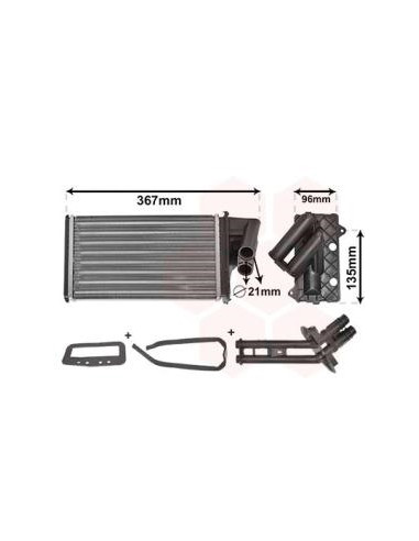 COMPATIBLE CON RADIADOR CALEFACCION RENAULT...
