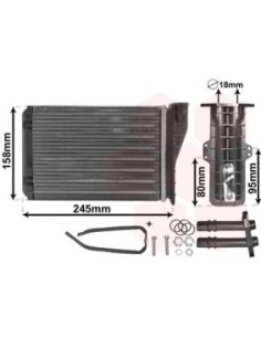 COMPATIBLE CON RADIADOR CALEFACCION RENAULT ESPEJOACE 98
